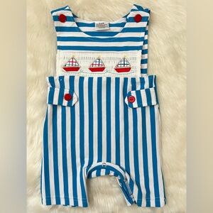 Baby Boy Sailboat Onesie